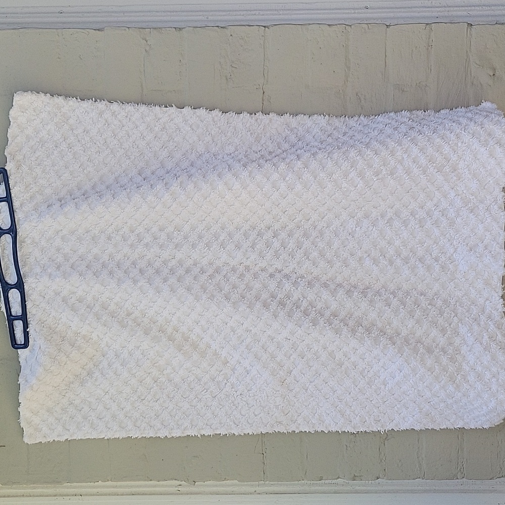 Vintage Martha Stewart Chenille Pillow Sham Set